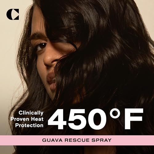 Ceremonia Guava Rescue Spray | UV + Heat Protective Detangler, 6.7 fl