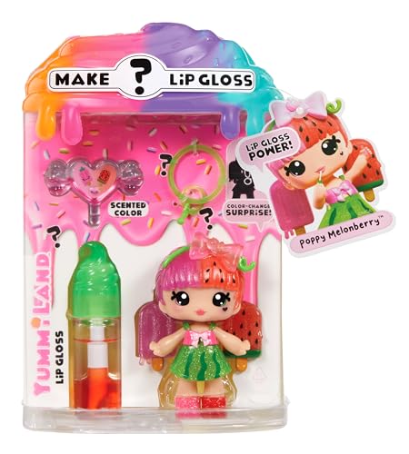 Yummiland Mystery Color Change Lip Gloss Doll with DIY Kit