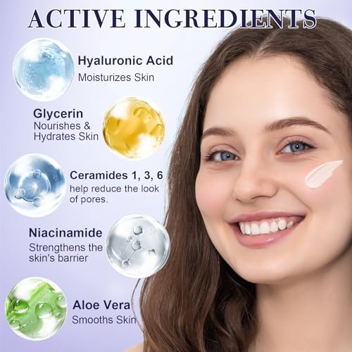 Skin Care for Teens,Gentle Hydrating Skin Care Set Kit with Clean Ingredients,Daily Facial Skincare Set for Teens Kids Women,Skincare Gift Set for Teenage Girls Women Travel Size Toiletries Essentials