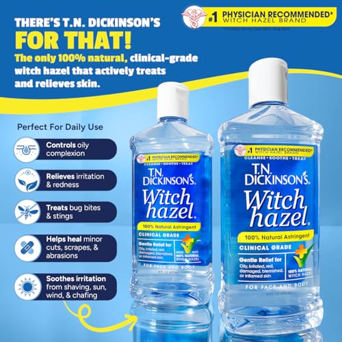 T.N. Dickinson's Witch Hazel Astringent 8 Fl Oz
