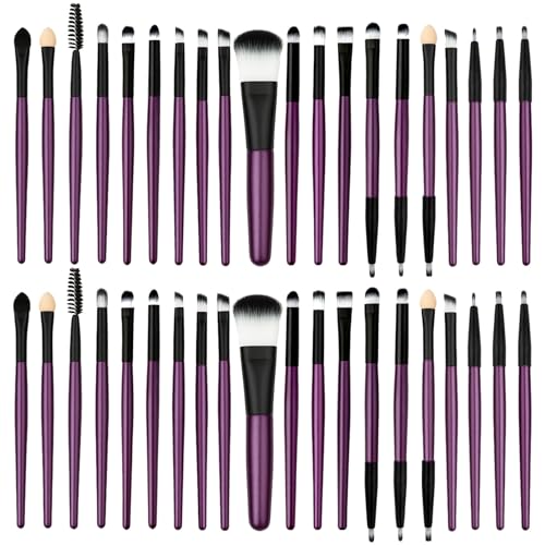 Professional Makeup Brush Set - Face & Eye Brushes