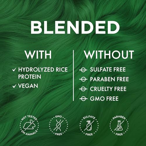 MOEHAIR Harmony Green Semi-Permanent Hair Dye 8oz