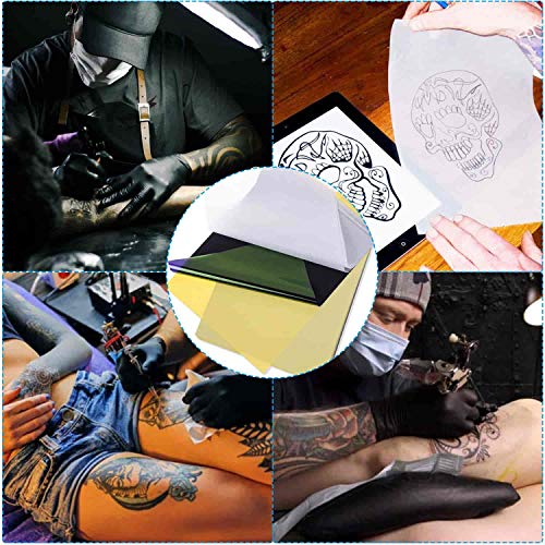 Cridoz 35-Sheet A4 Tattoo Stencil Transfer Paper Kit