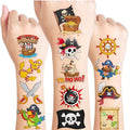 96 Pirate Temporary Tattoos - Party Favors & Classroom Rewards