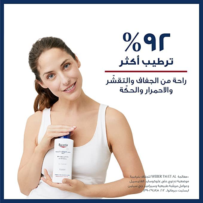 Eucerin Dry Skin Intensive 10% W/w Urea Treatment Lotion - 250ml