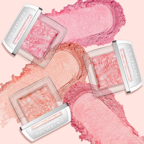 Marbled Blush Powder – Shimmery, Long-Wear Pigmented Cheek Color