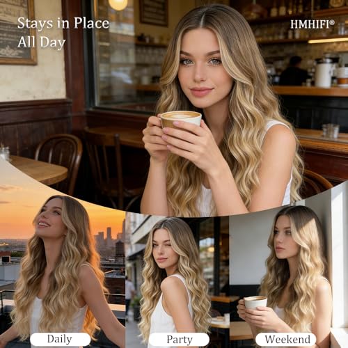 26 Inch Blonde Wavy Wig for Women | Tangle Resistant