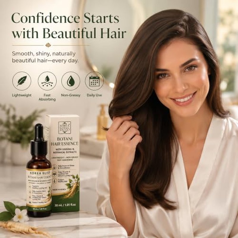 Botani Hair Essence with Ginseng - Lightweight & Fast-Absorbing