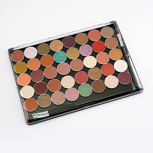 XL Magnetic Makeup Palette with Clear Cover - DIY Eyeshadow