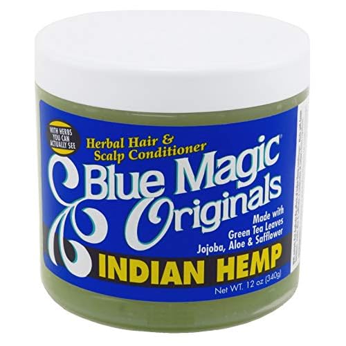 Blue Magic Originals Indian Hemp 12 Ounce Jar (354ml) (6 Pack)