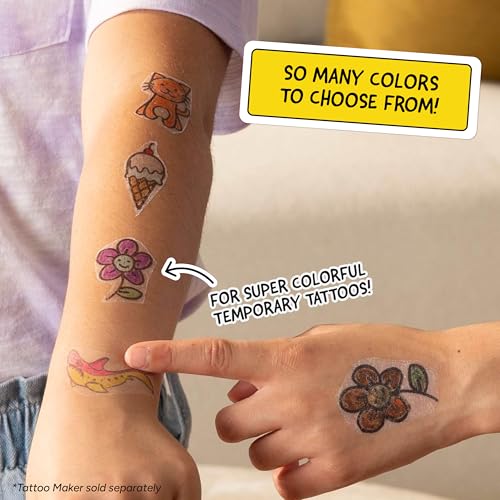 CEACO Temporary Tattoo Refill Markers - 20 Colors