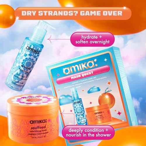 amika mask quest: nourish + hydrate mask set