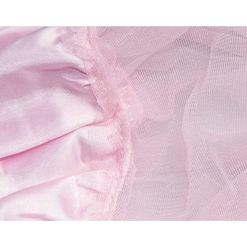 Diane Satin Lined Sleep Cap, Adjustable Fit for All Hairstyles, Reduces Frizz and Breakage, Stays Secure Overnight, Pink