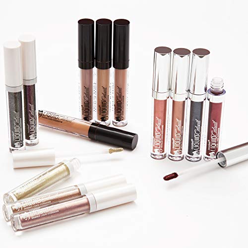 wet n wild Megalast Liquid Catsuit Metallic Eyeshadow - Long Lasting, Waterproof, High-Shine Metallic Finish - You Copper Cat