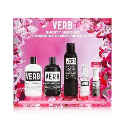 VERB Ghost Shampoo & Conditioner Duo Set - Infused with Moringa Oil -Cleanses + Moisturizes Fine and Weighed Down Hair - Vegan, No Parabens or Harmful Sulfates
