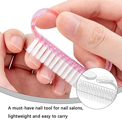 5-Pack Fingernail Brush Set with Soft Bristles for Cleaning