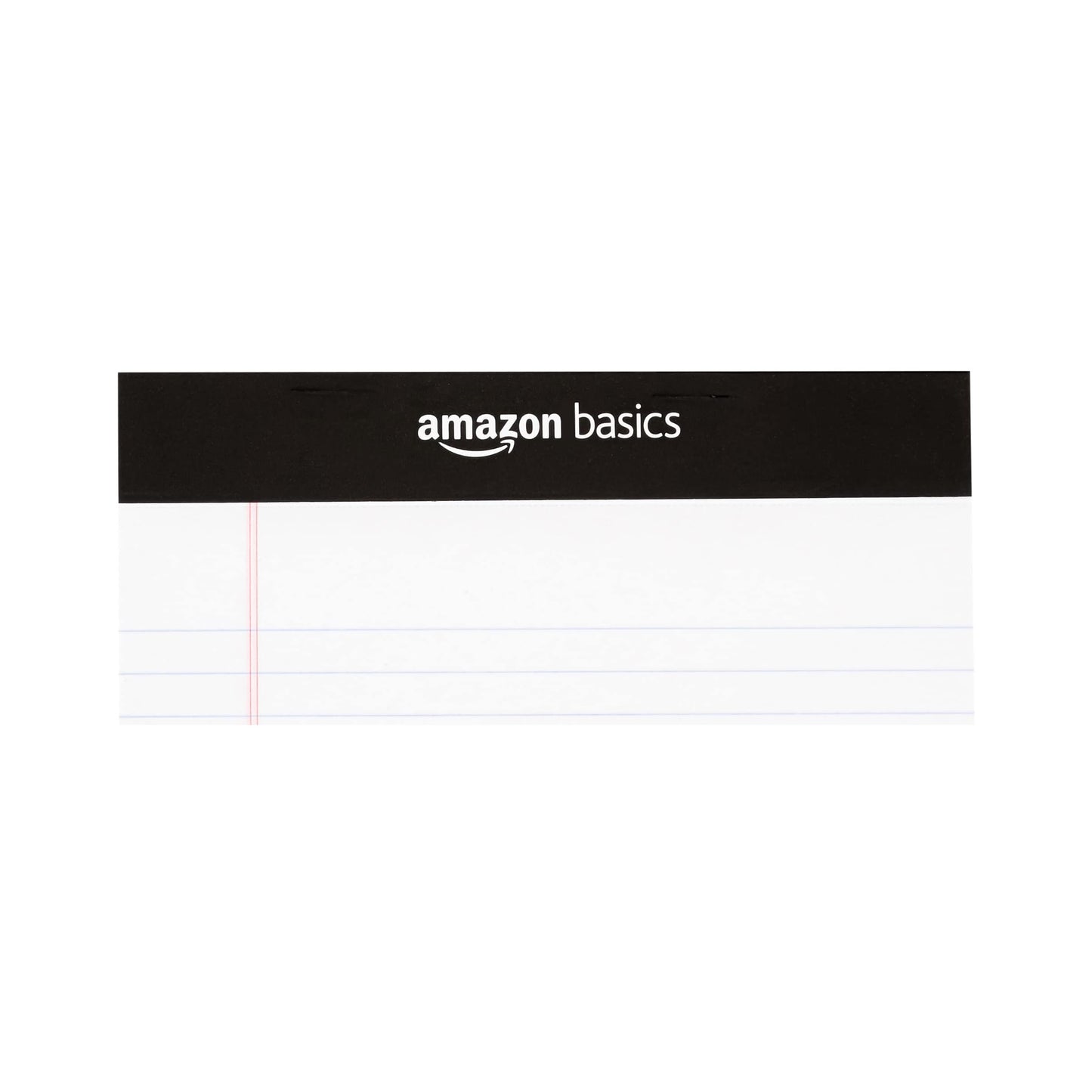 Amazon Basics Narrow Ruled Lined Writing Note Pad, 5 inch x 8 inch, White, 12 Count (12 Pack of 50 pages)