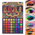 UCANBE Exotic Flavors 48-Color Eyeshadow Palette - Neon Matte Shimmer