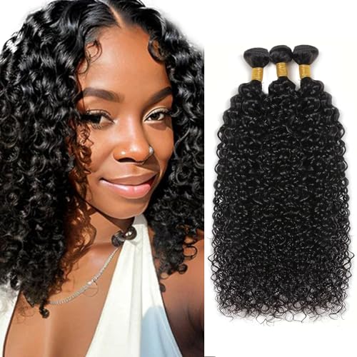 Kinky Curly Human Hair Bundles 14-18 Inch 150g