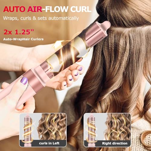 MESCOMB 5-in-1 Hot Air Styler & Hair Dryer Brush