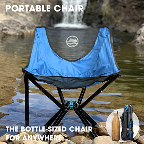 CLIQ Portable Chair - Lightweight Folding Chair for Camping - Supports 300 Lbs - Perfect for Outdoor Adventures - Sky Chair