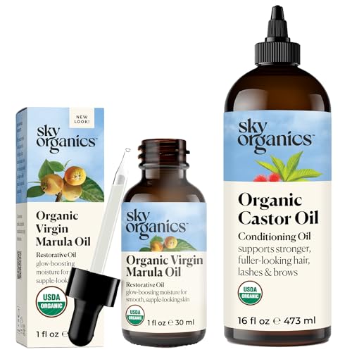Sky Organics Castor Oil & Marula Oil