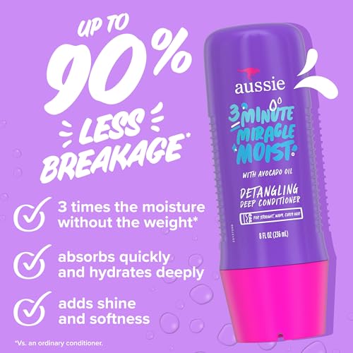 Aussie Total Miracle Hair Care Bundle | Shampoo, Conditioner & Deep Treatment