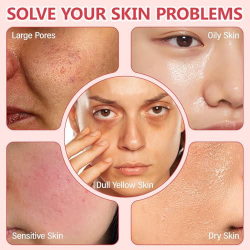 Collagen Jelly Cream - Instant Face Lift & 24h Hydration - Korean Skincare with Hydrolyzed Collagen - No Artificial Colors, 3.38 Fl Oz - Real Results, Transform Your Skin