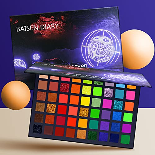 54 Color Eyeshadow Palette - Matte & Shimmer Makeup