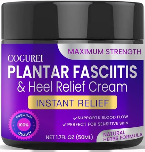 Plantar Fasciitis Relief Cream – Herbal Foot Pain Therapy