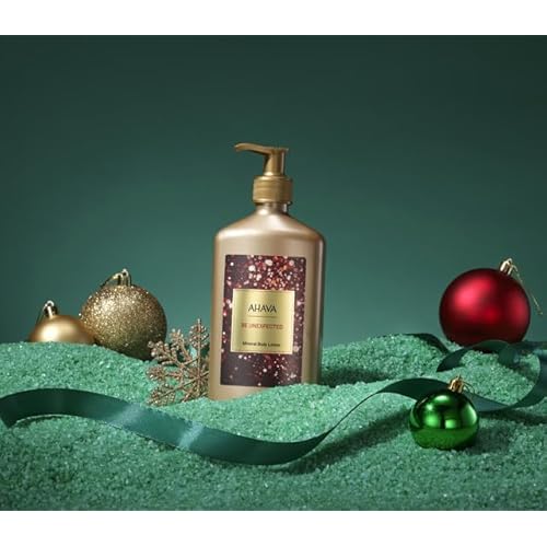 AHAVA Beyond Boundaries Mineral Body Lotion (Limited Edition) - Daily Moisturizing & Hydrating Body Lotion with Osmoter, Exclusive blend of Dead Sea Minerals & Nourishing Botanical Extracts, 17 Fl.Oz