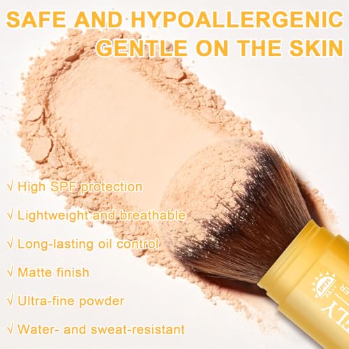 Mineral Sunscreen Setting Powder SPF 35 with Brush