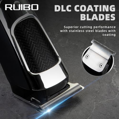 Professional Hair Trimmer for Men - Rechargeable Electric Hair Clipper Set for Home & Salon Use, Easy to Use Men's Grooming Kit with Precision Blades