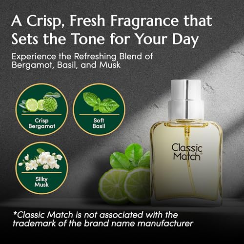 PB ParfumsBelcam Classic Match Green Eau De Toilette – 2.5 Fl Oz