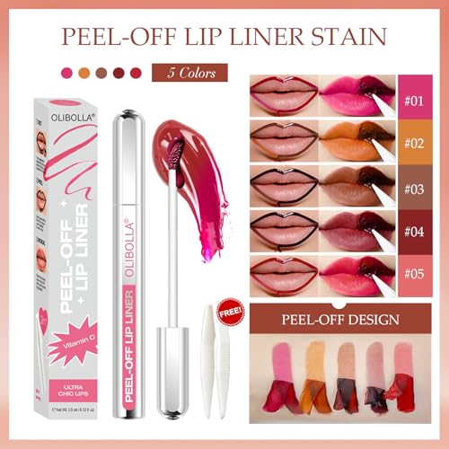 Peel Off Lip Stain - Waterproof Matte Tint by MĒTYSUR