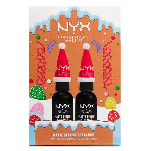 NYX Matte Setting Spray Duo - 16HR Long-Lasting Face Mist