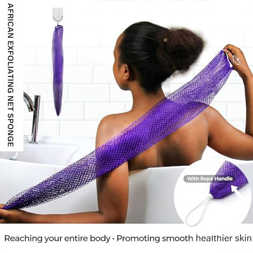 African Exfoliating Body Net Sponge | Ember and Root