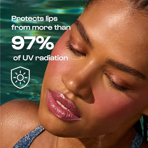 ALLEYOOP Sun Serum Lip Oil SPF 40 ? Tinted Lip Oil with SPF, Hydrating Tinted Lip-Moisturizer for Women, Lips Sunscreen for Cracked Lips, Smooths & Soothes, Vegan, Travel-Friendly, Hazy