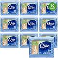Q-tips Organic Cotton Swabs Travel Pack - 10x30 Count, Gentle & Eco-Friendly