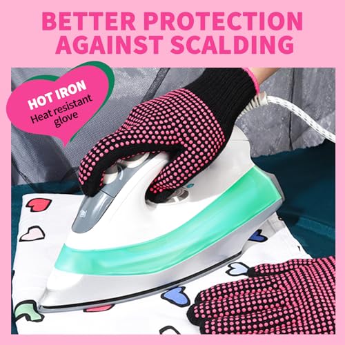 Heat Resistant Gloves for Hair Styling | Curling Iron Gloves
