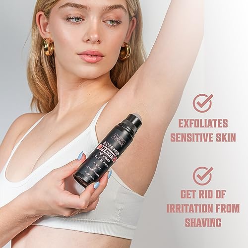 Viking Revolution Razor Bumps Treatment for Women - After Shave for Women Ingrown Hair Serum - Bump Stopper for Bikini Area with Salicylic Acid - Razor Burn Treatment 3.38 Fl Oz