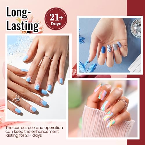 32 Colors Gel Nail Polish Kit with UV Lamp & Tools