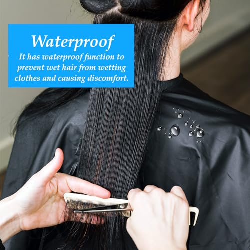 Hair Salon Cape with Snap Closure | Waterproof Styling