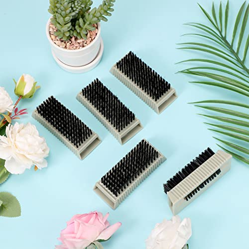5-Pack Heavy Duty Nail Cleaning Brushes for Hands & Fingernails