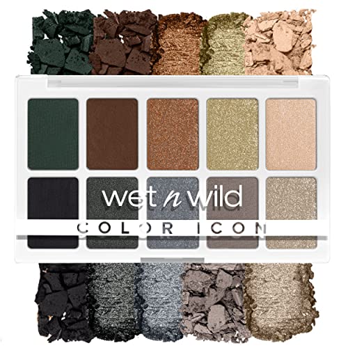 wet n wild Color Icon Eyeshadow Palette, Blue Lights Off