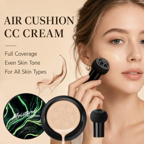 Mushroom Head Air Cushion CC Cream Foundation Set