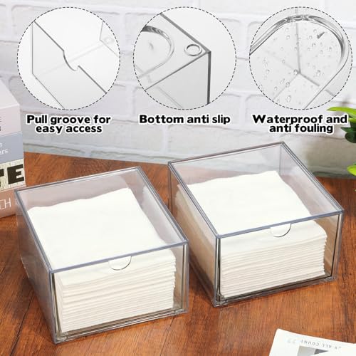 Rainmae 2-Pack Clear Face Towel Holder for XL Towels