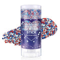 Patriotic Glitter Stick - 4th of July Body & Face Makeup