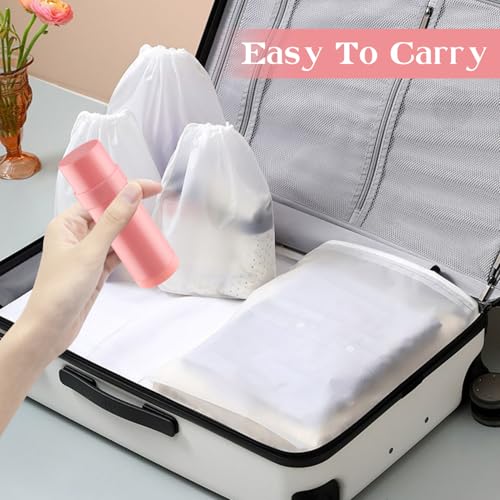 20 Pcs 60ml/2oz Deodorant Containers Plastic Refillable Deodorant Holder Twist Up Top Filling Stick Tube for DIY Body Lotion Sunscreen Balm - Pink