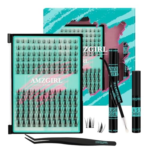 Manga Lash Clusters Kit - 144PCS Fairy Eyelash Extension with Bond & Seal